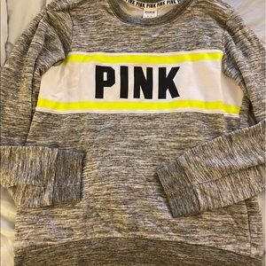 PINK crew neck sweatshirt